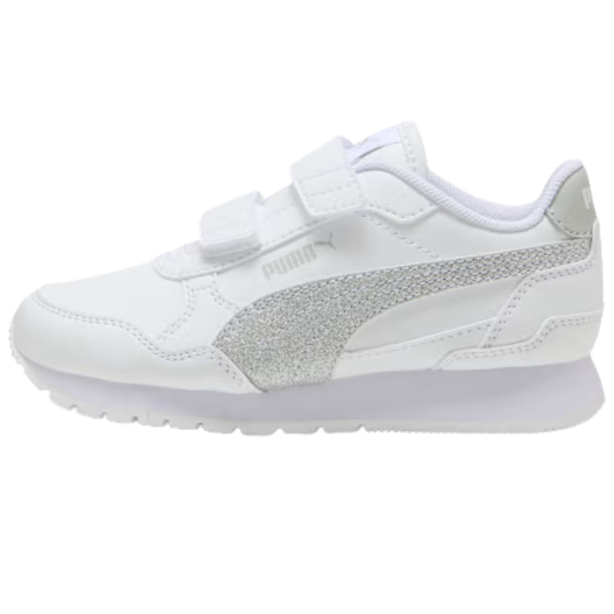 SCARPA RAGAZZE PUMA 401587 01 ST RUNNER V4 GLITTER STRAPPO