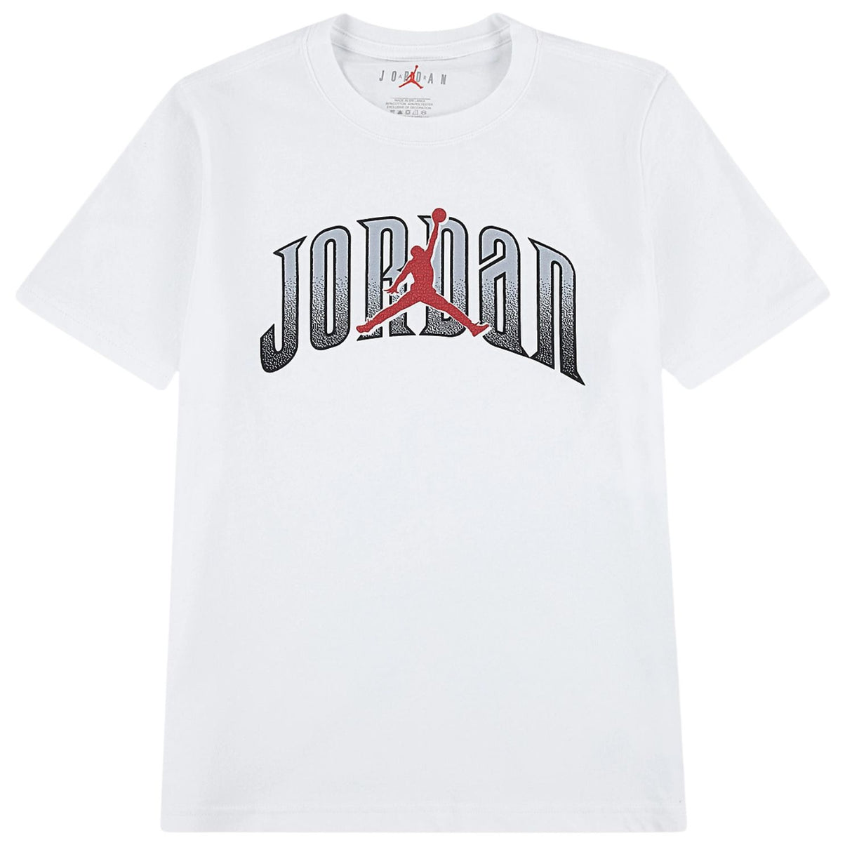 T-SHIRT RAGAZZI JORDAN 95F168-001 COTONE BIANCO