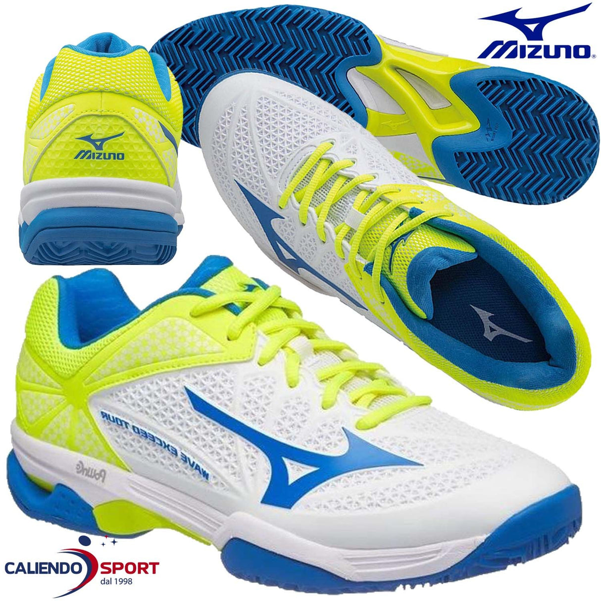 SCARPA TENNIS MIZUNO UOMO 61GC167225 WAVE EXCEED TOUR 2 CC