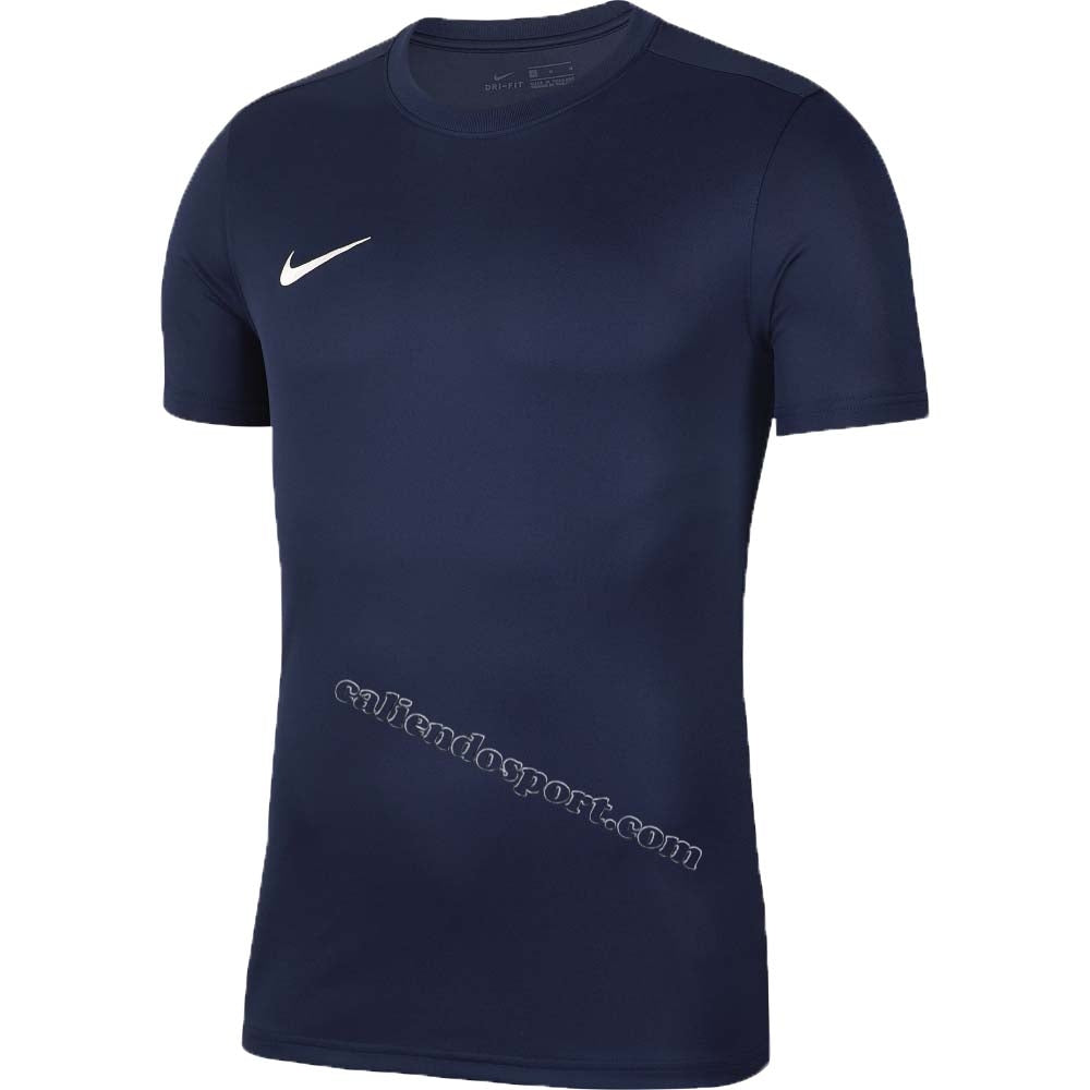 T-SHIRT DE FOOTBALL NIKE BV6708 DRY RUNNING NOIR BLEU BLANC