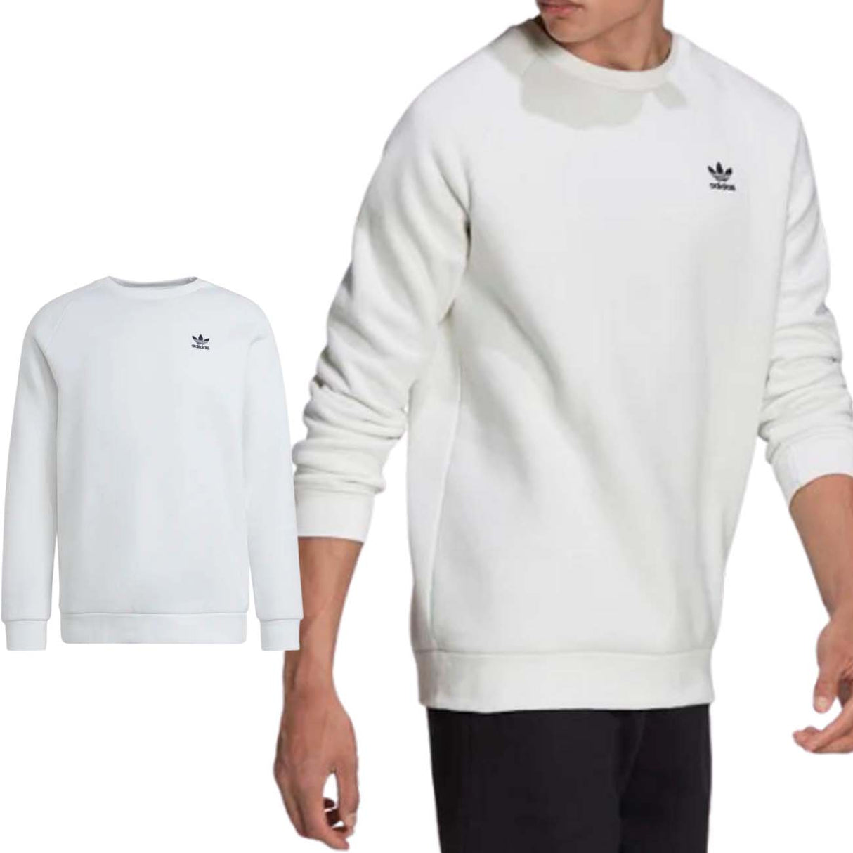 FELPA ADIDAS H34644 ADICOLOR ESSENTIALS TREFOIL CREWNECK