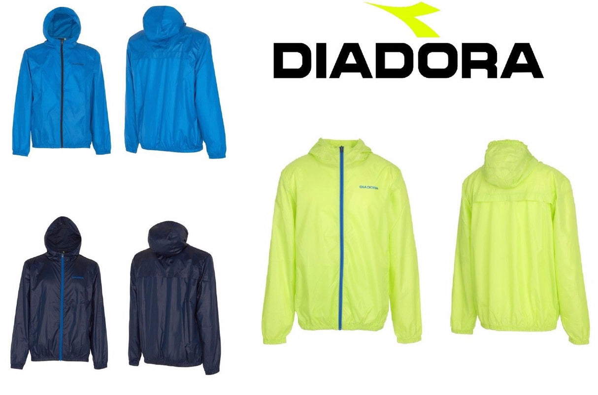 KW DIADORA POLYESTER K-WAY UNISEX CORSA PALESTRA SPORT RUNNING 161623 ANTIPIOGG