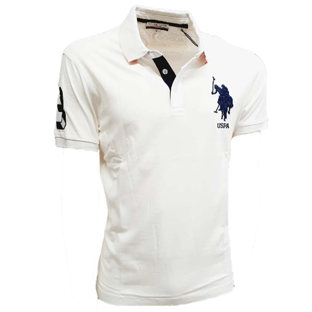 MEN'S POLO SHIRT 50313 CBAD US POLO ASSN 3 BUTTON COTTON