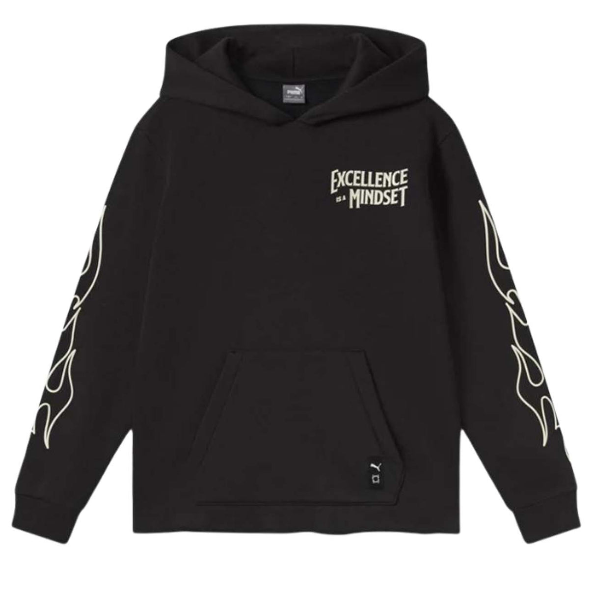 FELPA RAGAZZI PUMA 626521 01 BASKETBALL COTONE FELPATO