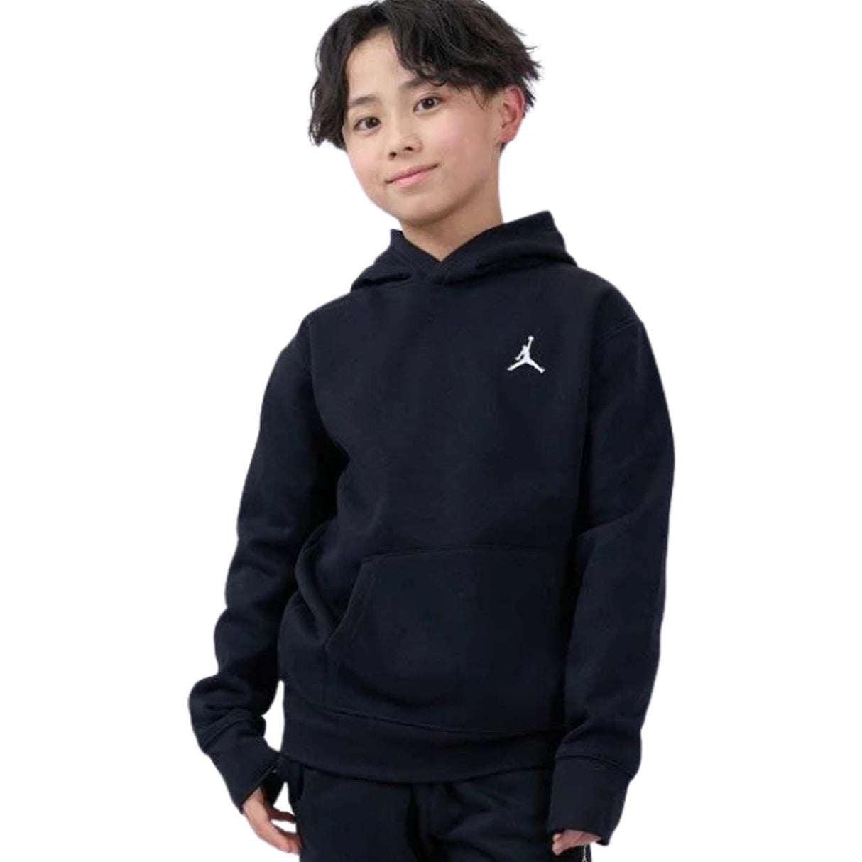 FELPA RAGAZZI JORDAN 95D392 001 COTONE GARZATO
