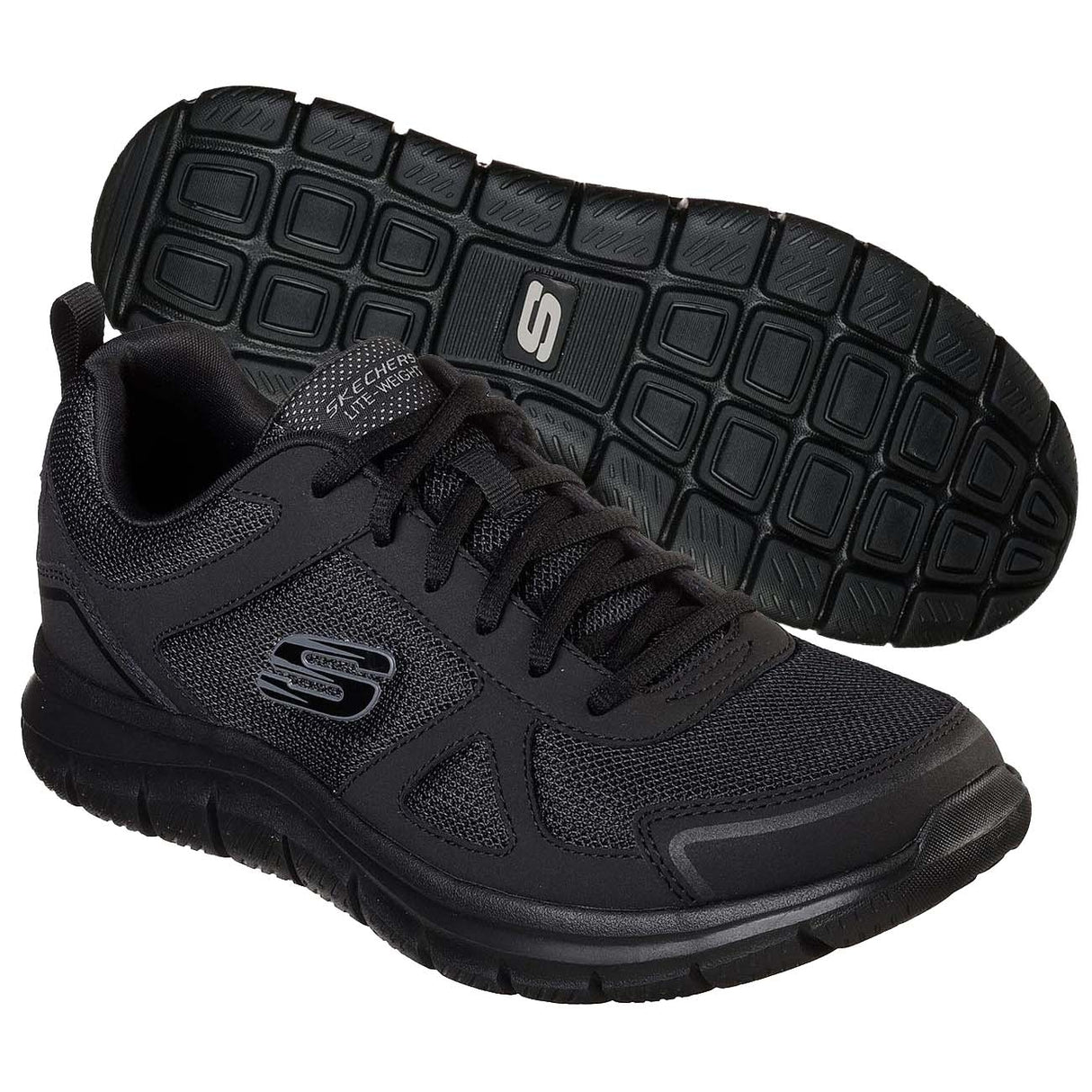 SKECHERS SHOE 52631 BBK TRACK SCLORIC BLACK