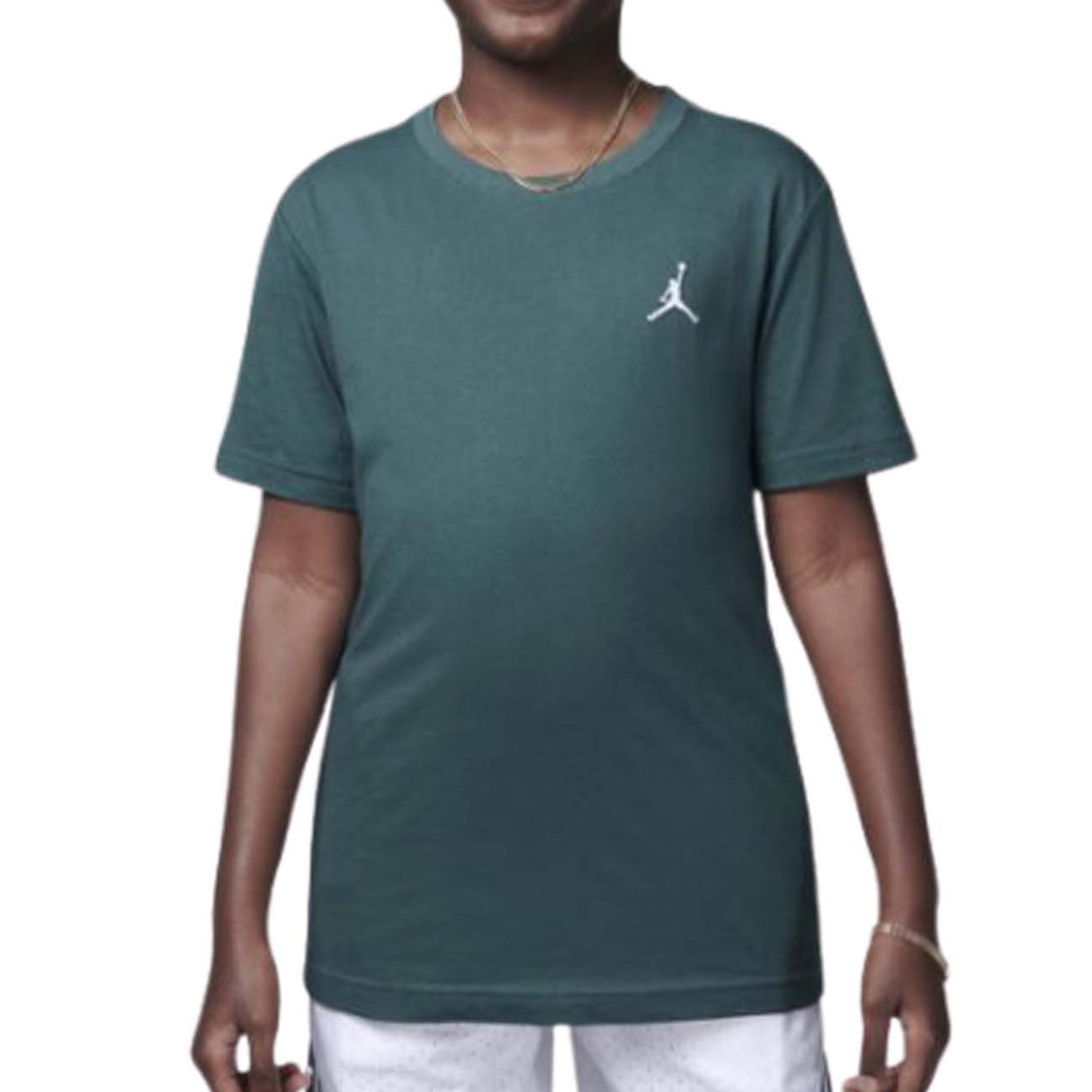 T-SHIRT JORDAN 95D266 EI8 JUMPMAN AIR COTONE VERDE