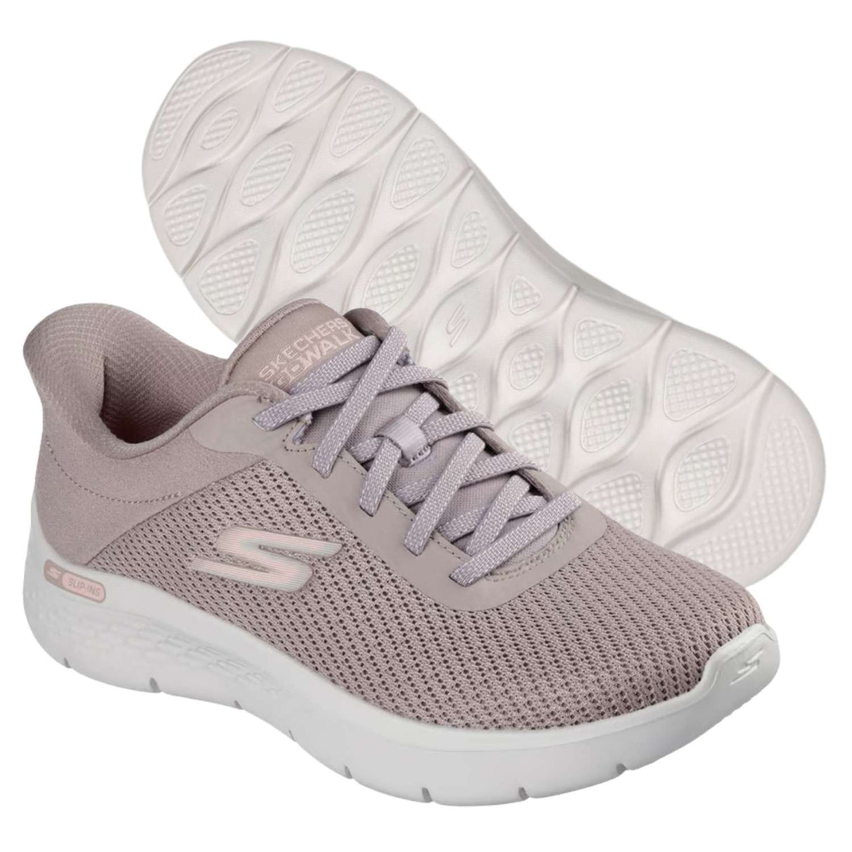 SCARPA DONNA SKECHERS 150067 WSL ARCH FIT GLOW BIANCO