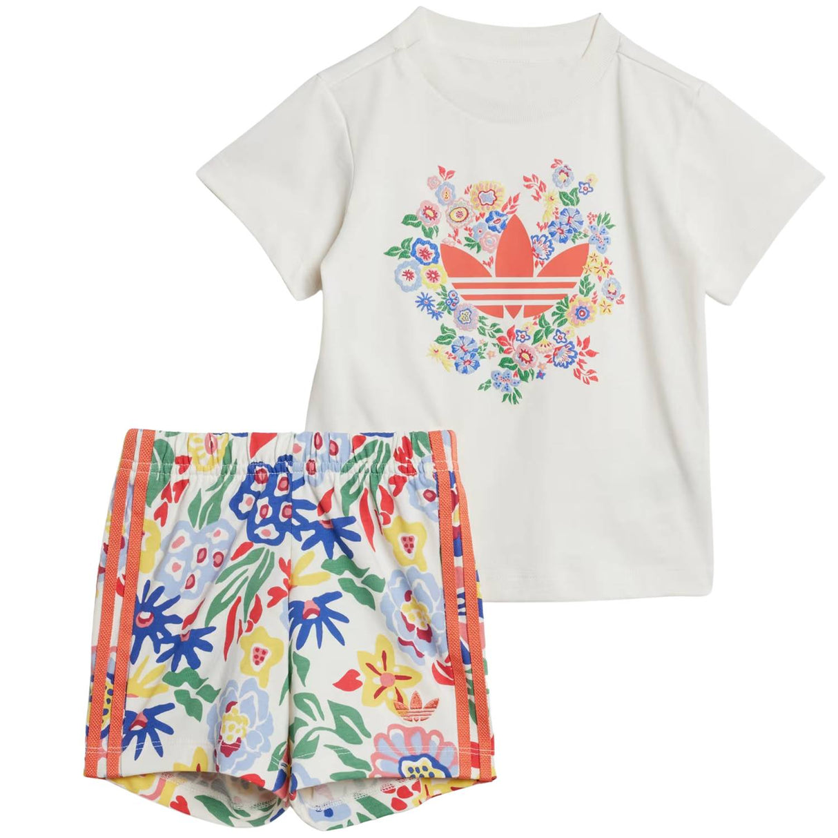 COMPLETO BAMBINI ADIDAS JC8013 LIBERTY LONDON COTONE
