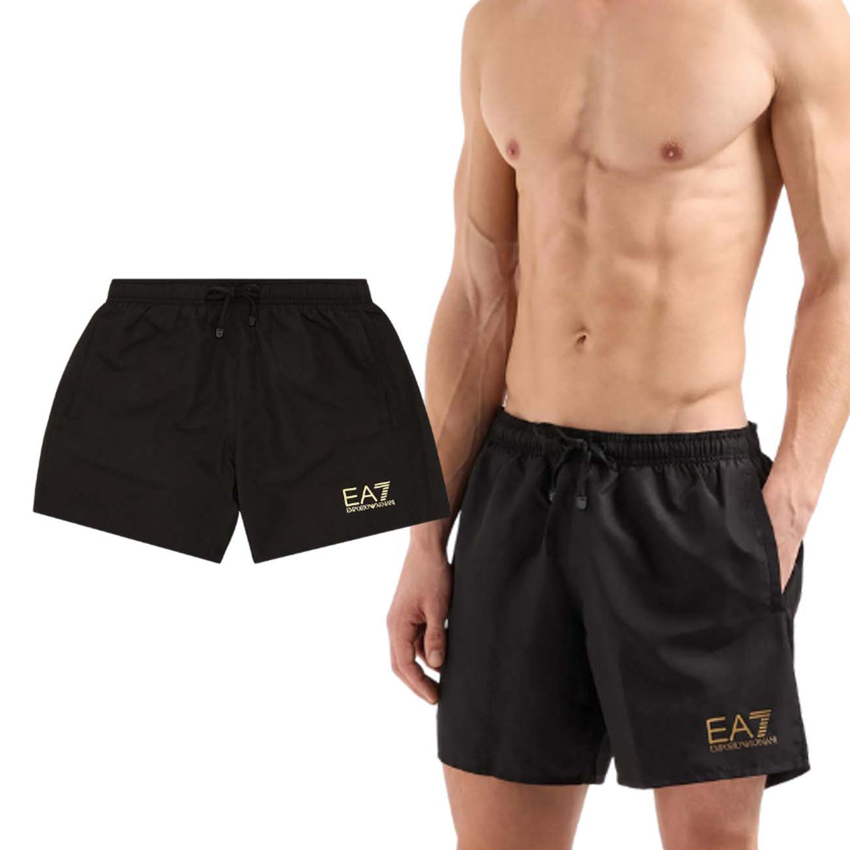 COSTUME ARMANI EA7 E24 902000 CC721 00020 NERO