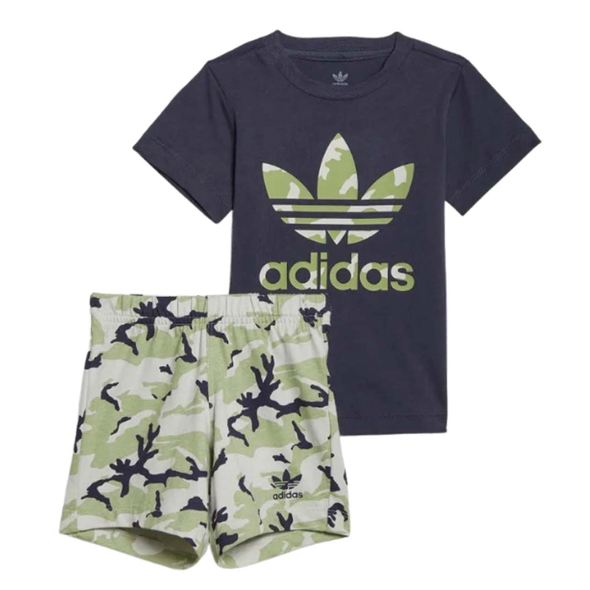 Ensemble short et t-shirt camouflage ADIDAS HE6928