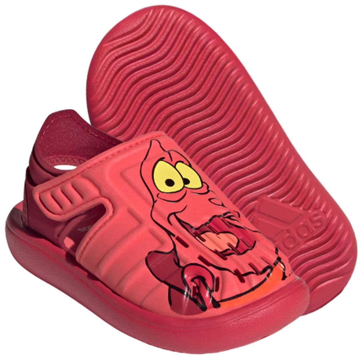 SANDALI IH1235 BAMBINI ADIDAS DISNEY PIXAR ROSSO