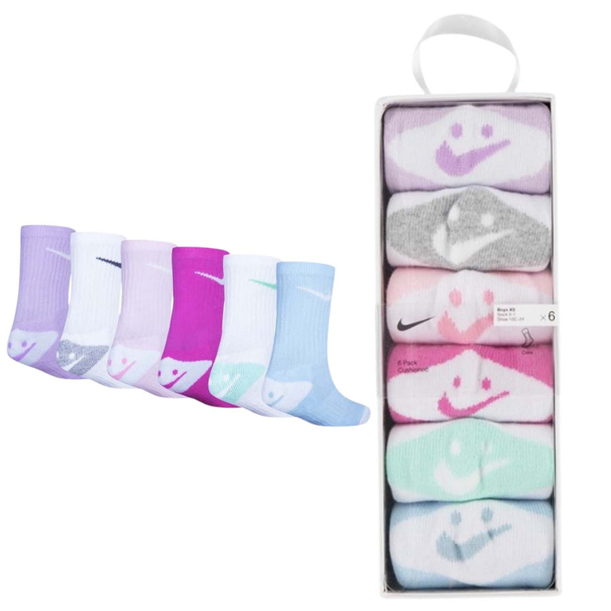 CALZE BAMBINI NIKE BN0996 AFN MULTICOLOR 6 PAIA