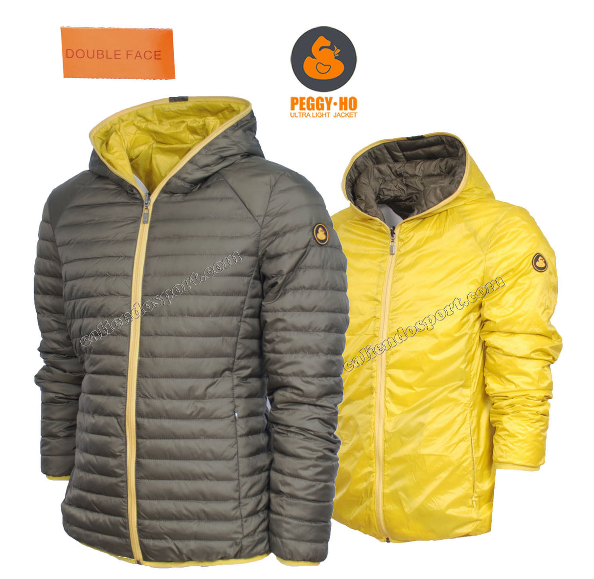 Veste Homme Doudoune Peggy-Ho Matelassé PH613 DOUBLE FACE Poches Cer