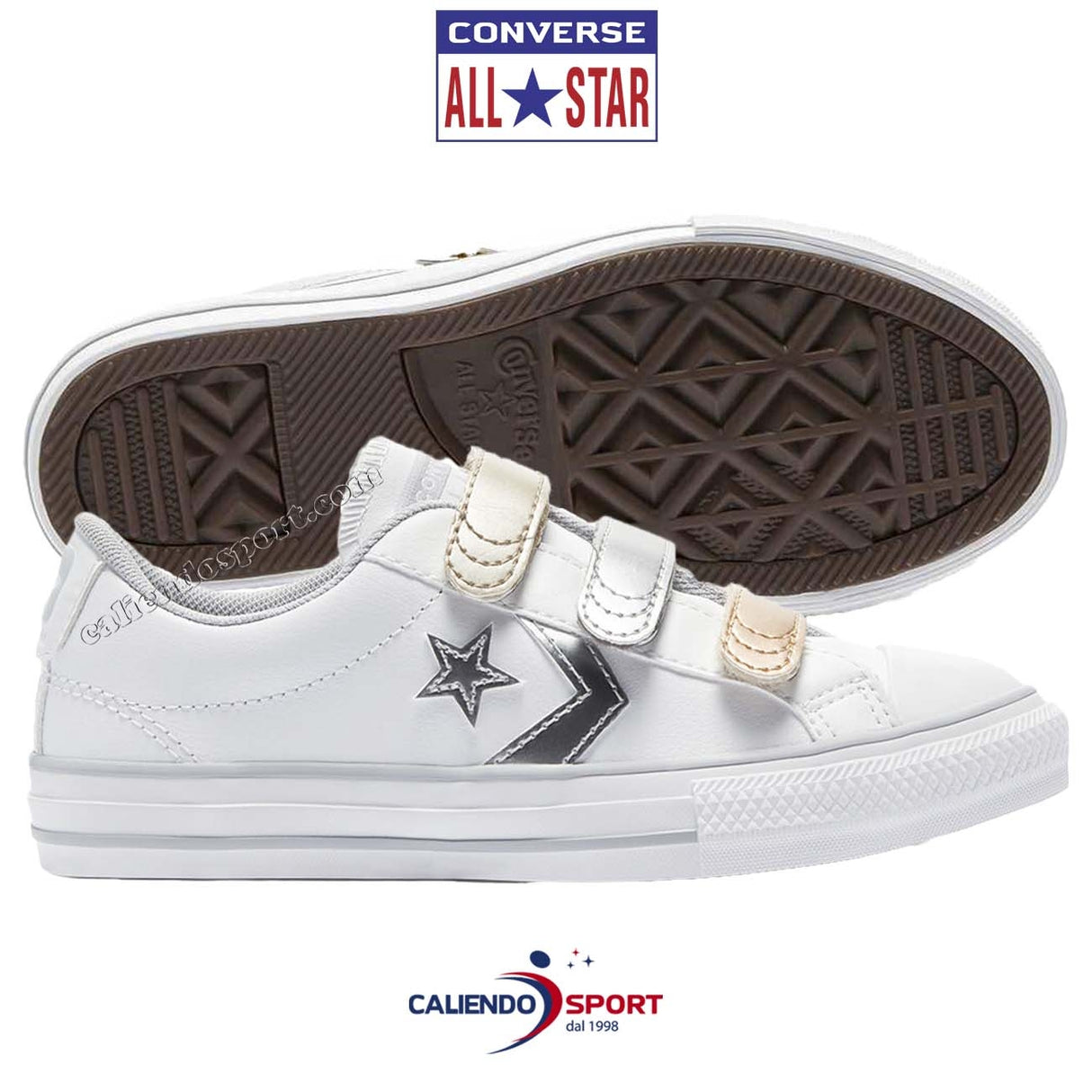 CONVERSE 670422C METALLIC EASY ON STAR CHILDREN'S SHOES