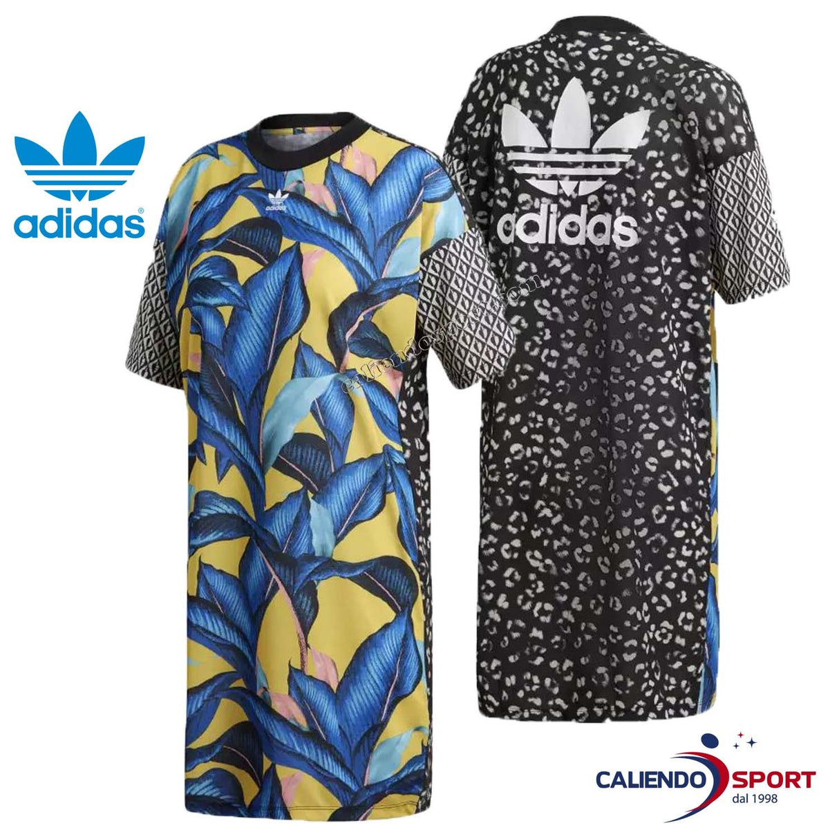 ADIDAS ORIGINALS DRESS DH3057 SPORT CASUAL FANTASY TEE DRESS