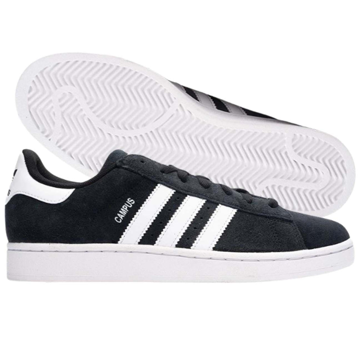 SCARPA CAMPUS 2 ID9844 NERO BIANCO SNEAKER