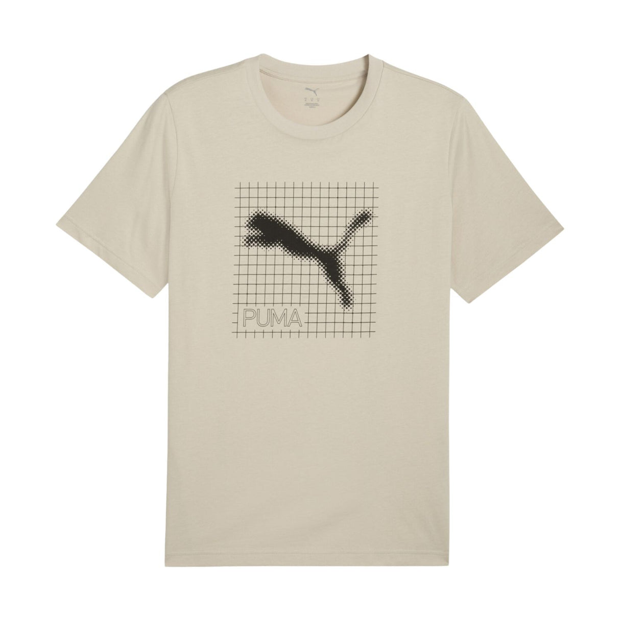 T-SHIRT PUMA 684607-68 TECH BEIGE COTONE