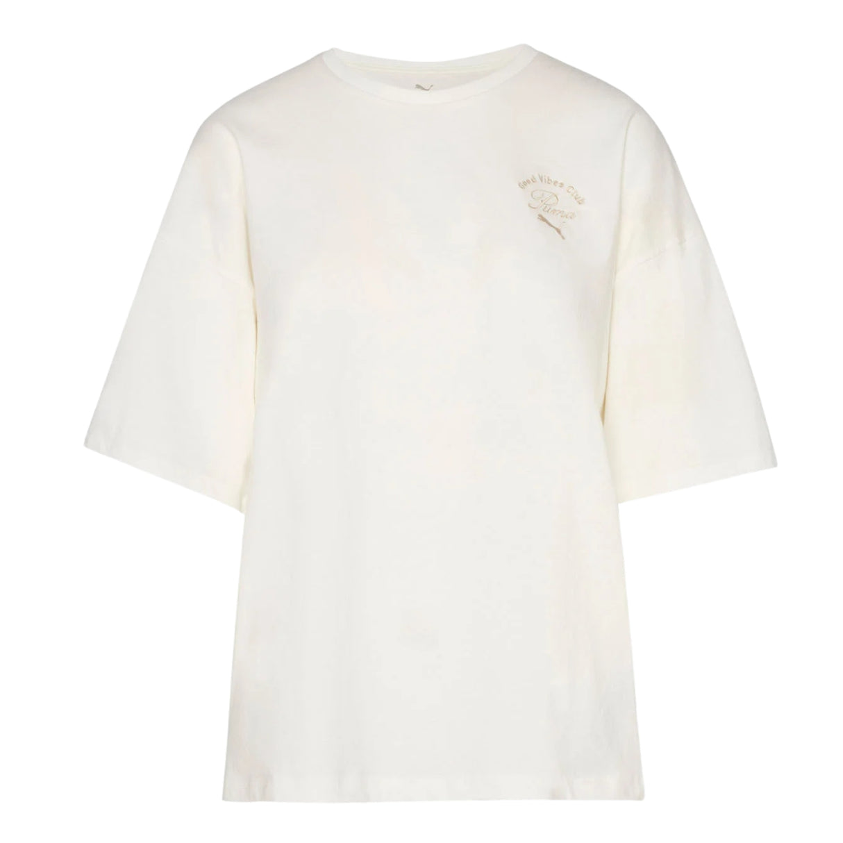 T-SHIRT DONNA PUMA 633187 05 OVERSIZED GRAPHIC BIANCO COTONE