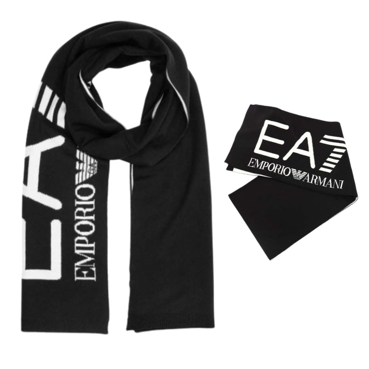 SCIARPA ARMANI EA7 I25 7X000007 7F11994 MC008 NERO