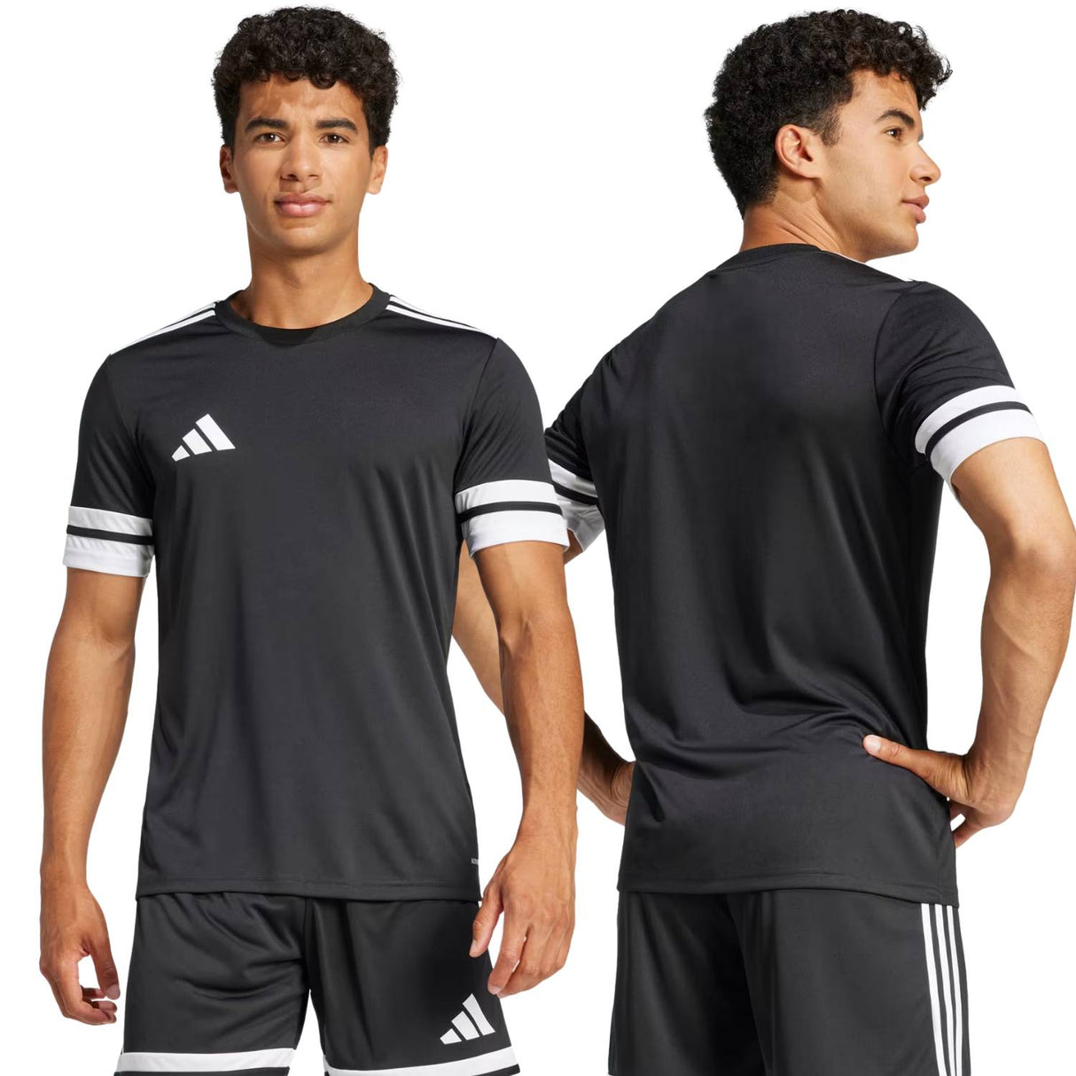T-SHIRT ADIDAS JG5832 SQUADRA 25 NERO CALCIO SPORT