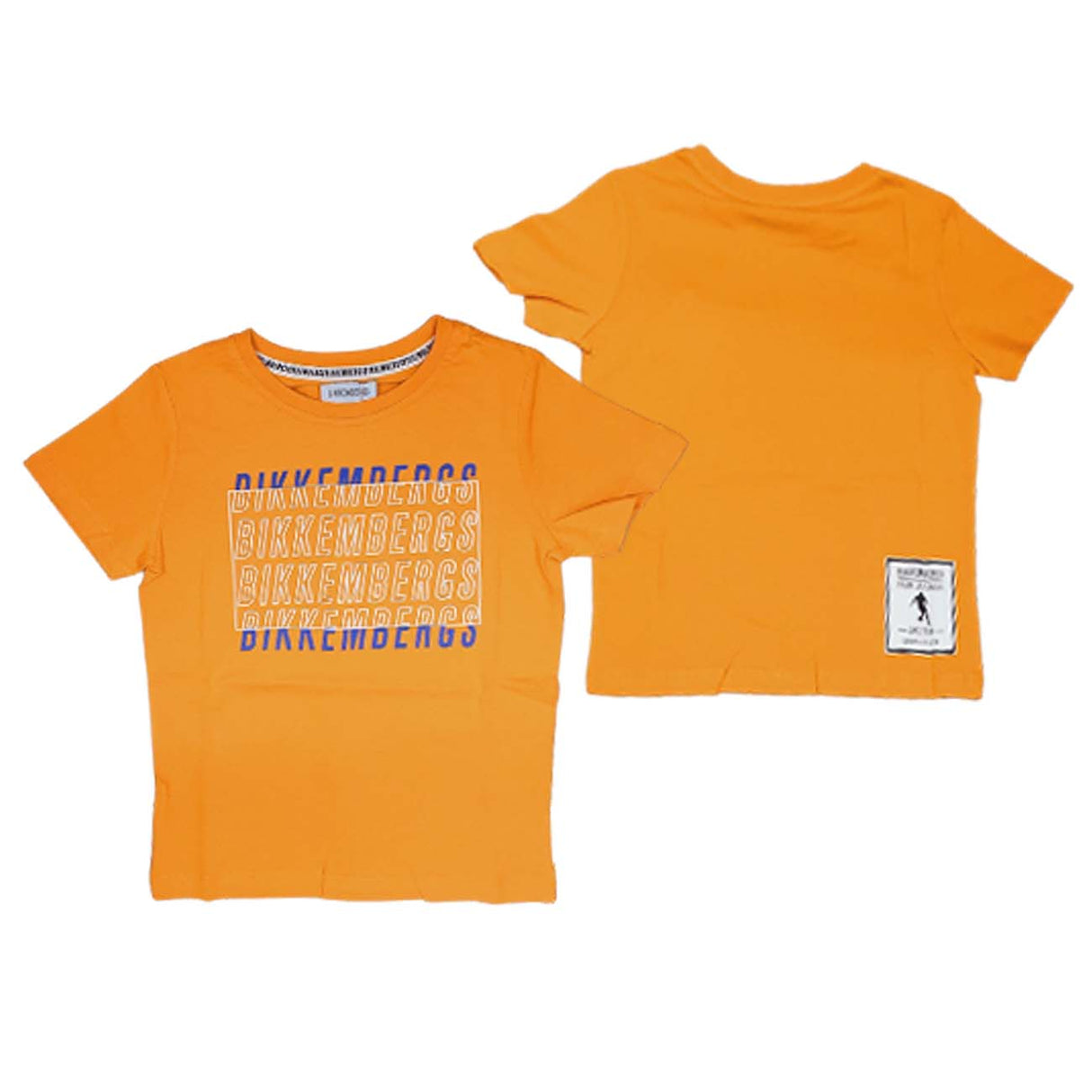 T-SHIRT RAGAZZI BIKKEMBERGS BK0782 COTONE