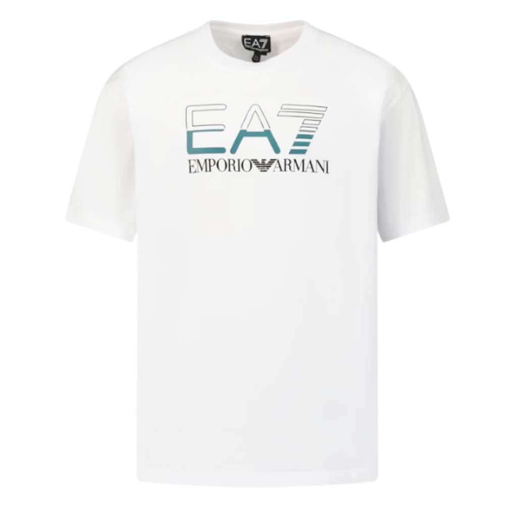 T-SHIRT RAGAZZI ARMANI EA7 3RBT58 BJ02Z COTONE