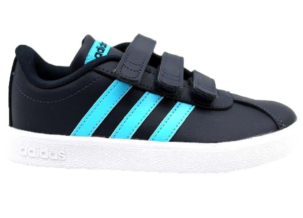 CHAUSSURES ADIDAS ENFANT FILLE B75973 B75972 GRIS BLEU VL COURT 2.0 CMF C