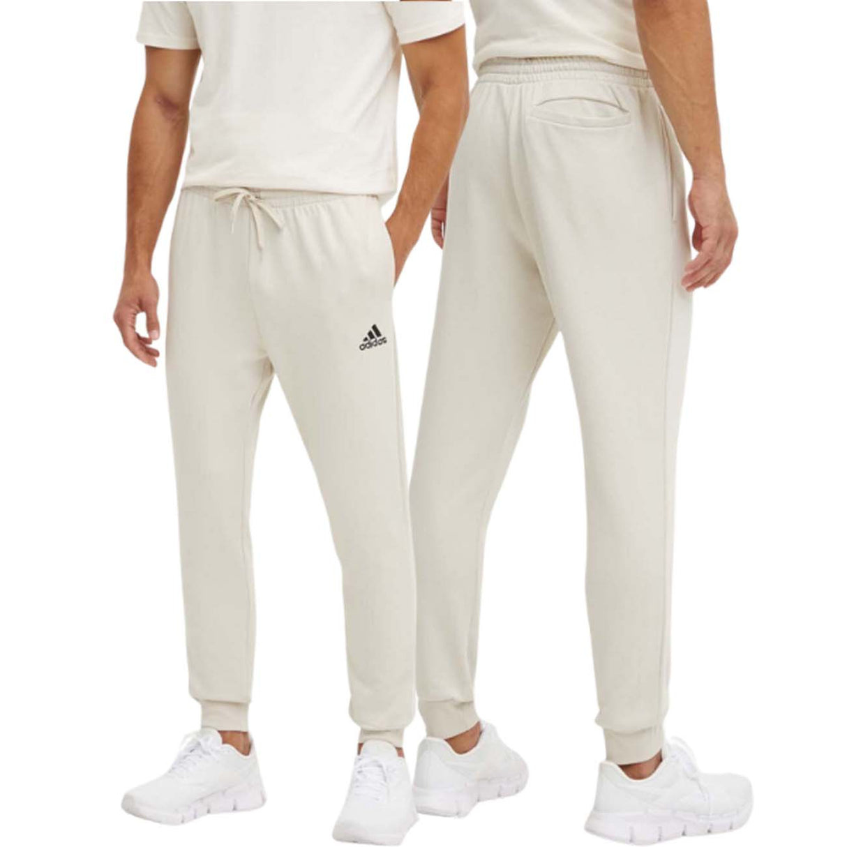 PANTALONE ADIDAS JH1039 ESSENTIALS REGULAR COTONE FELPATO