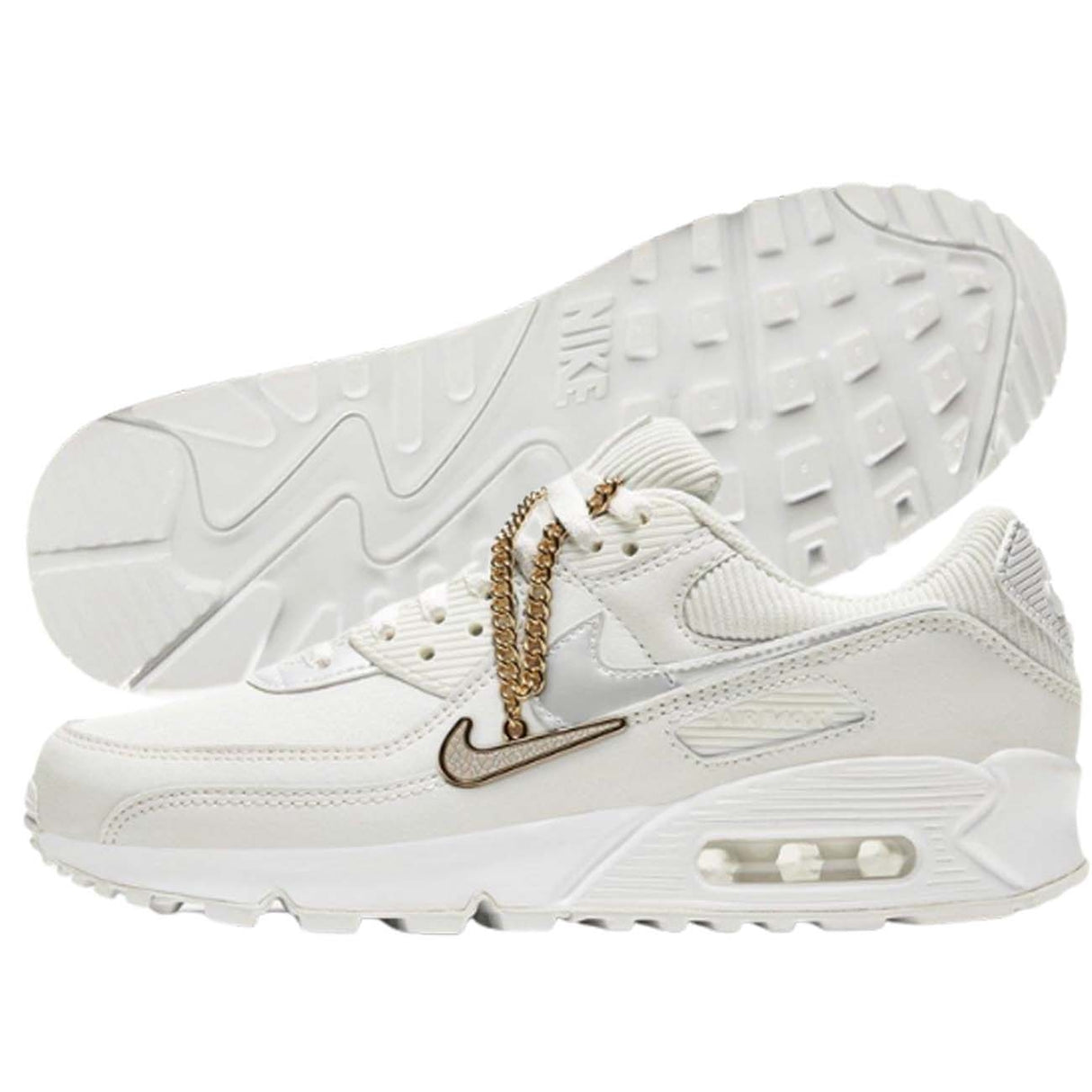 AIR MAX 90 DC1161 100 WOMEN'S WHITE SHOE