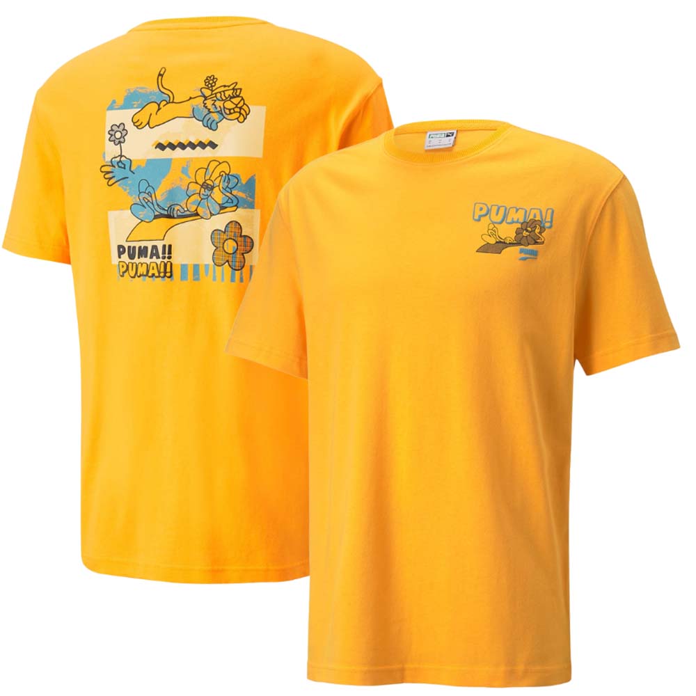 PUMA T-SHIRT 537163 DOWNTOWN GRAPFHIC COTTON