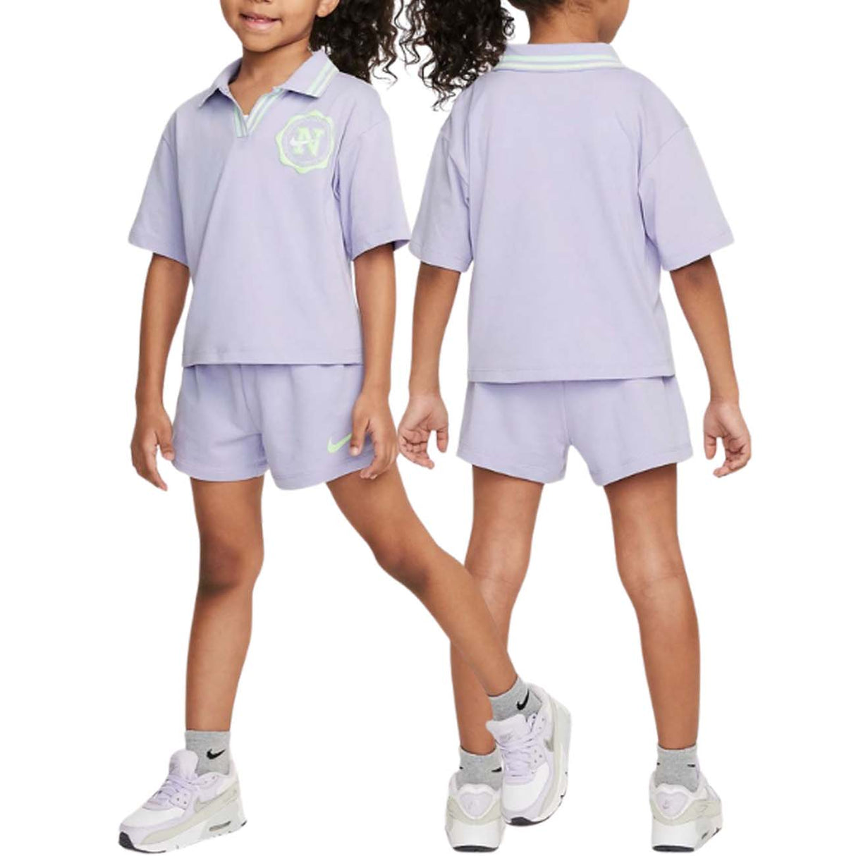 COMPLETO BAMBINA NIKE 36M010 P63 PANTALONCINOT-SHIRT
