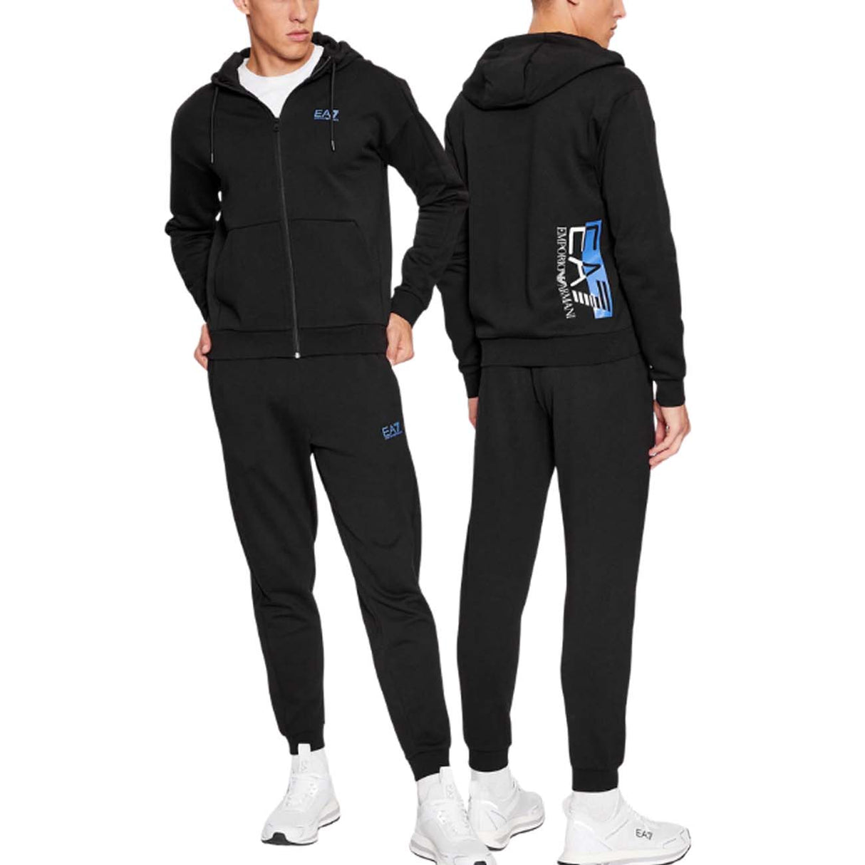 ARMANI EA7 I23 6RPV66 PJ07Z 1200 COTTON FLEECE TRACKSUIT