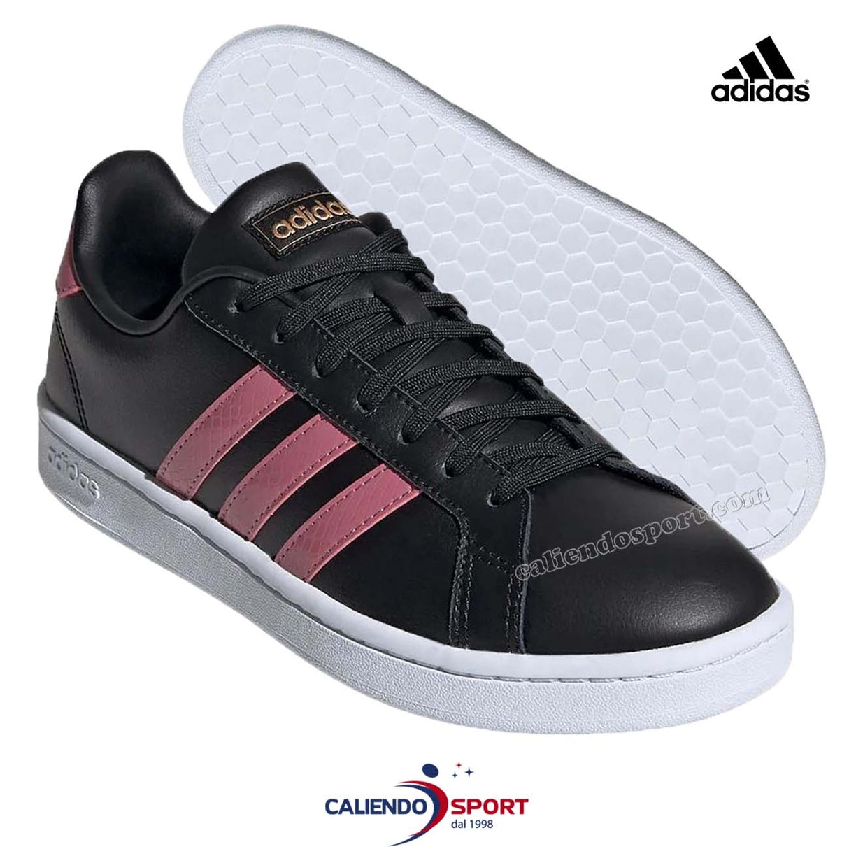 Baskets ADIDAS GRAND COURT FW0798 NOIRES