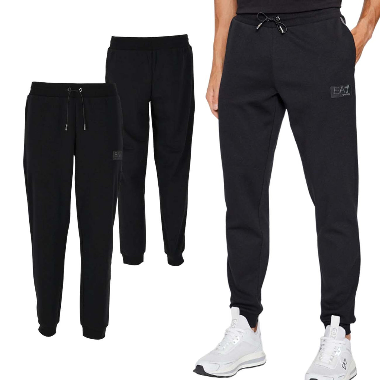 ARMANI EA7 I23 6RPP78 PJARZ 1200 COTTON PANTS