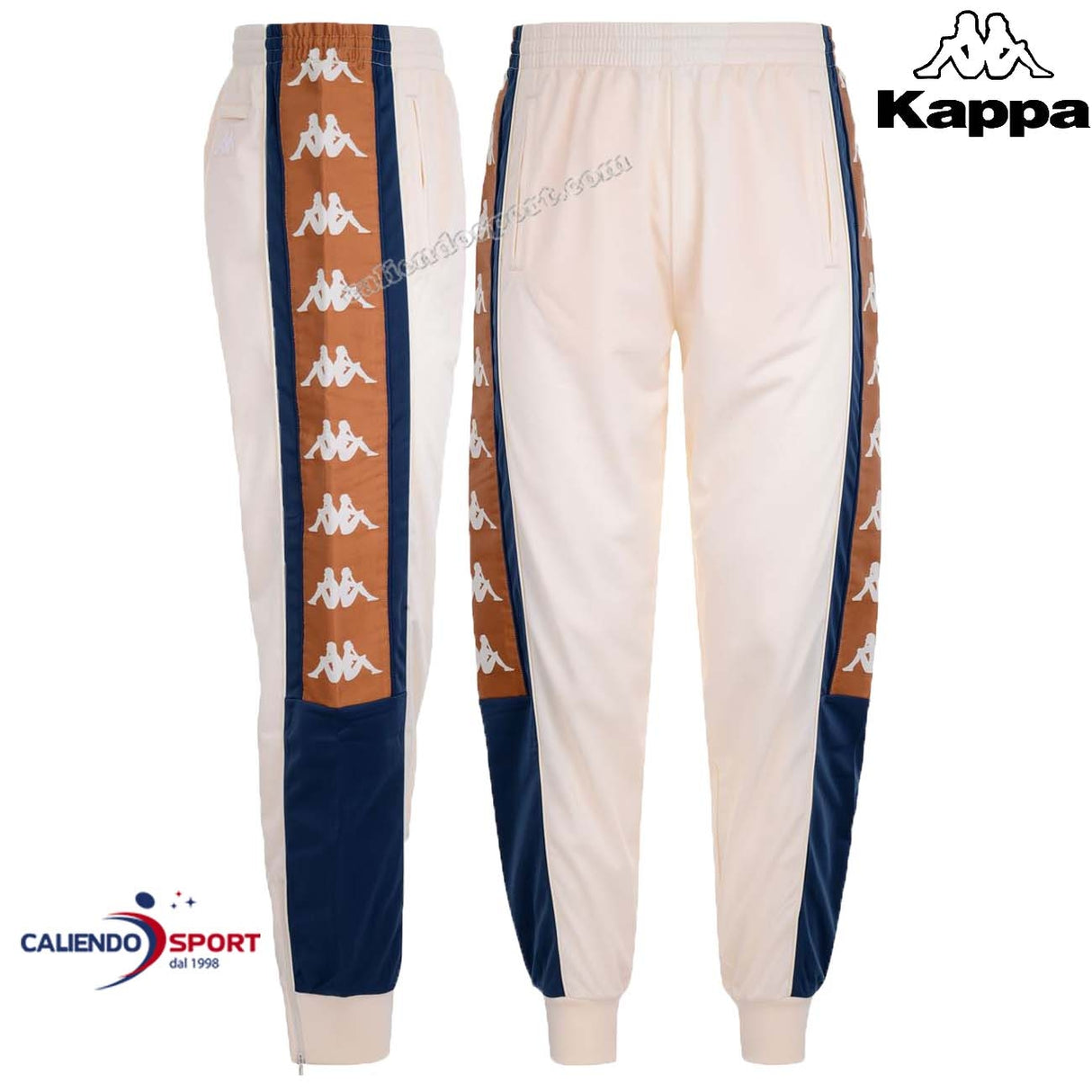 PANTALON KAPPA 304LIC0 952 BLANC 222 BANDA 10 ALENZ