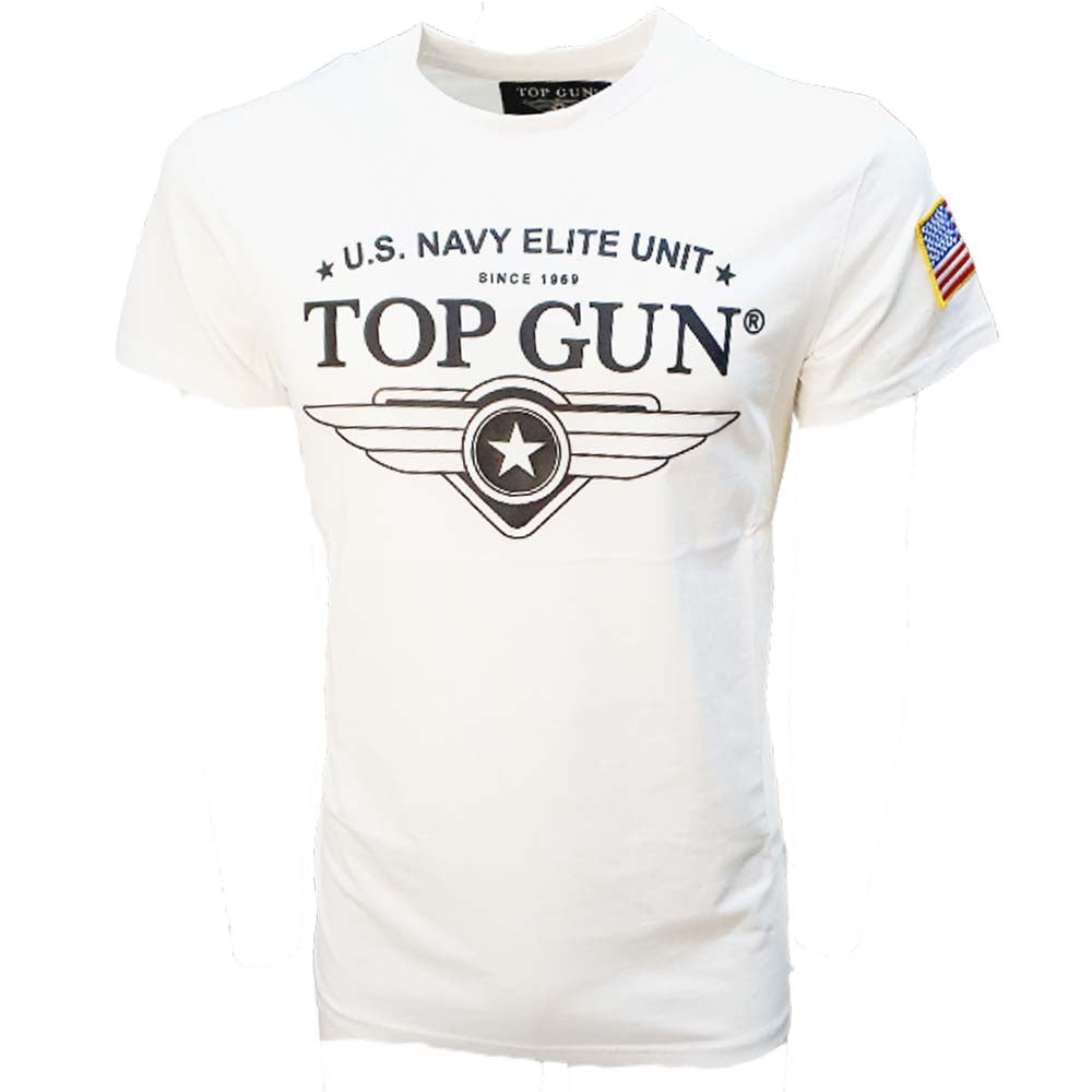 T-SHIRT TOP GUN 01G0031 COTONE SPORT