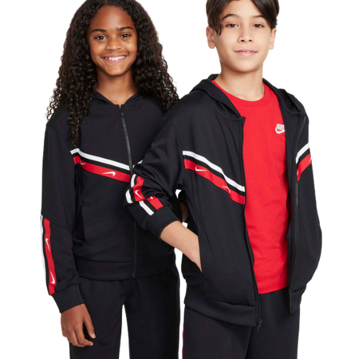 FELPA RAGAZZI NIKE FZ4906 010 SPORTWEAR BLU ACETATO