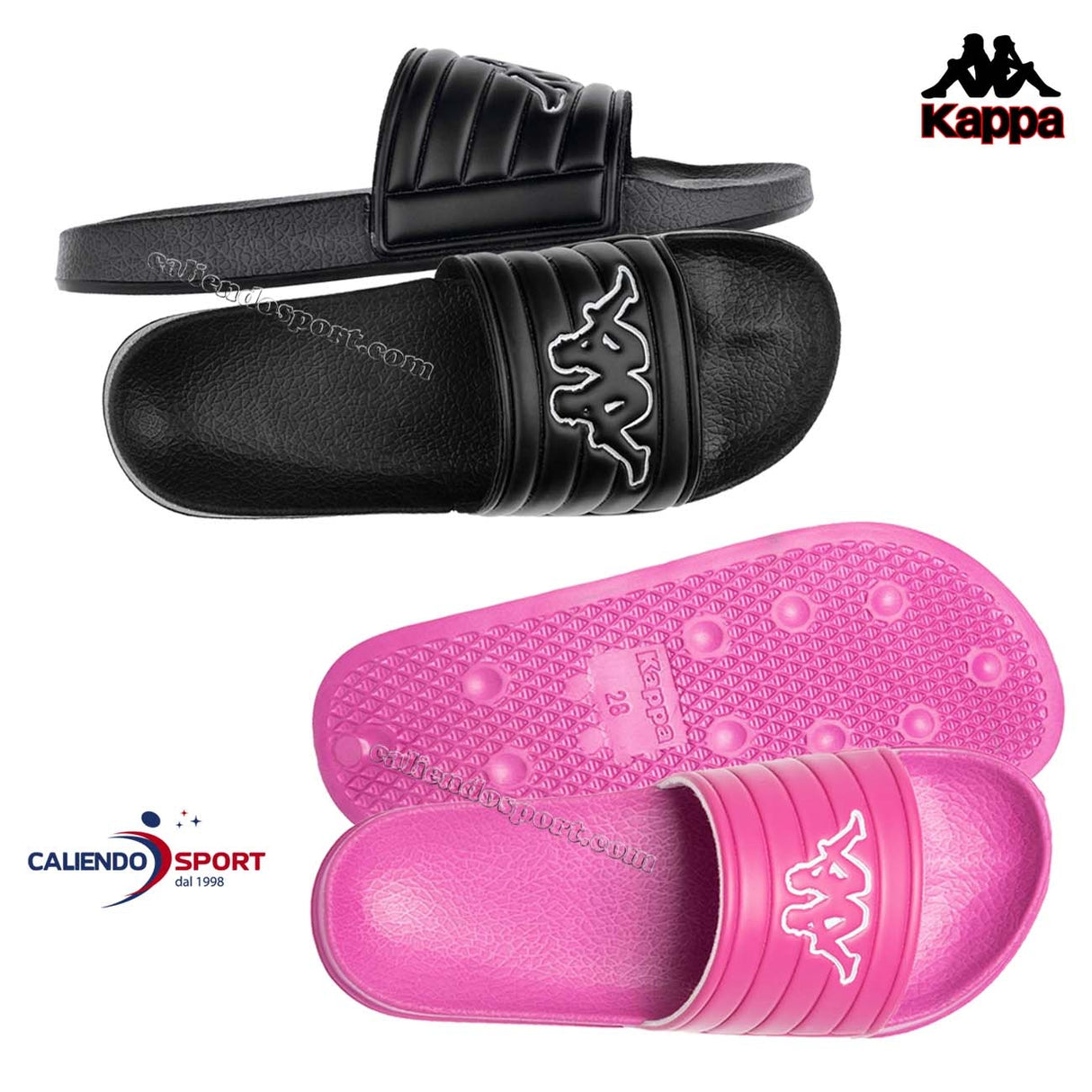 KAPPA CHILDREN'S SLIPPER 303G7V0 MATESE KID LOGO