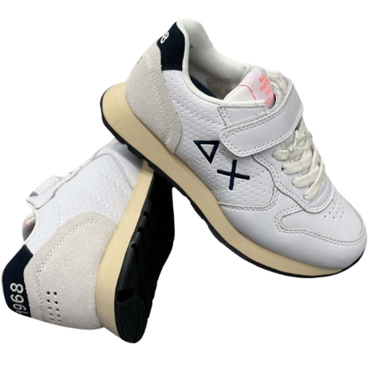 SCARPA BAMBINI SUN 68 Z34307K 01 BIANCO TOM CLASSIC