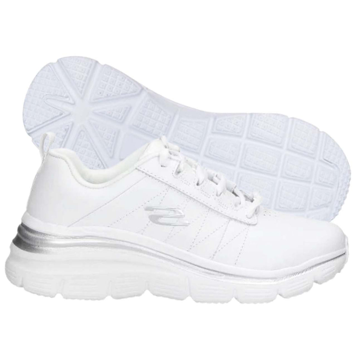 SCARPA SKECHERS 149473 WSL EFFORTLESS BIANCO