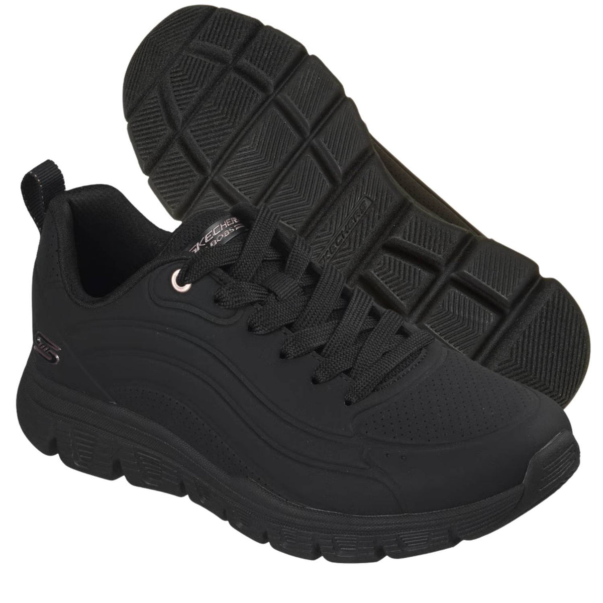 SCARPA DONNA SKECHERS 117704 BBK BOBS LITE NERO