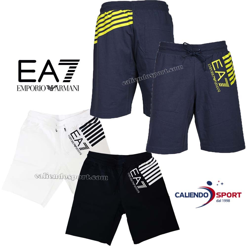 PANTALONCINO EMPORIO ARMANI 3GPS69 PJ05Z COTONE UOMO SPORT