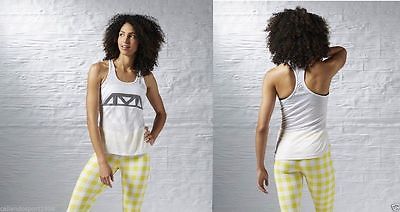Débardeur Reebok Sport Fitness Diamond Mesh Graphic Stud pour femme