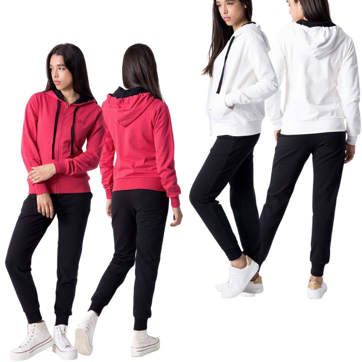 TUTA DONNA EVERLAST 33W620F12A COTONE FELPATO