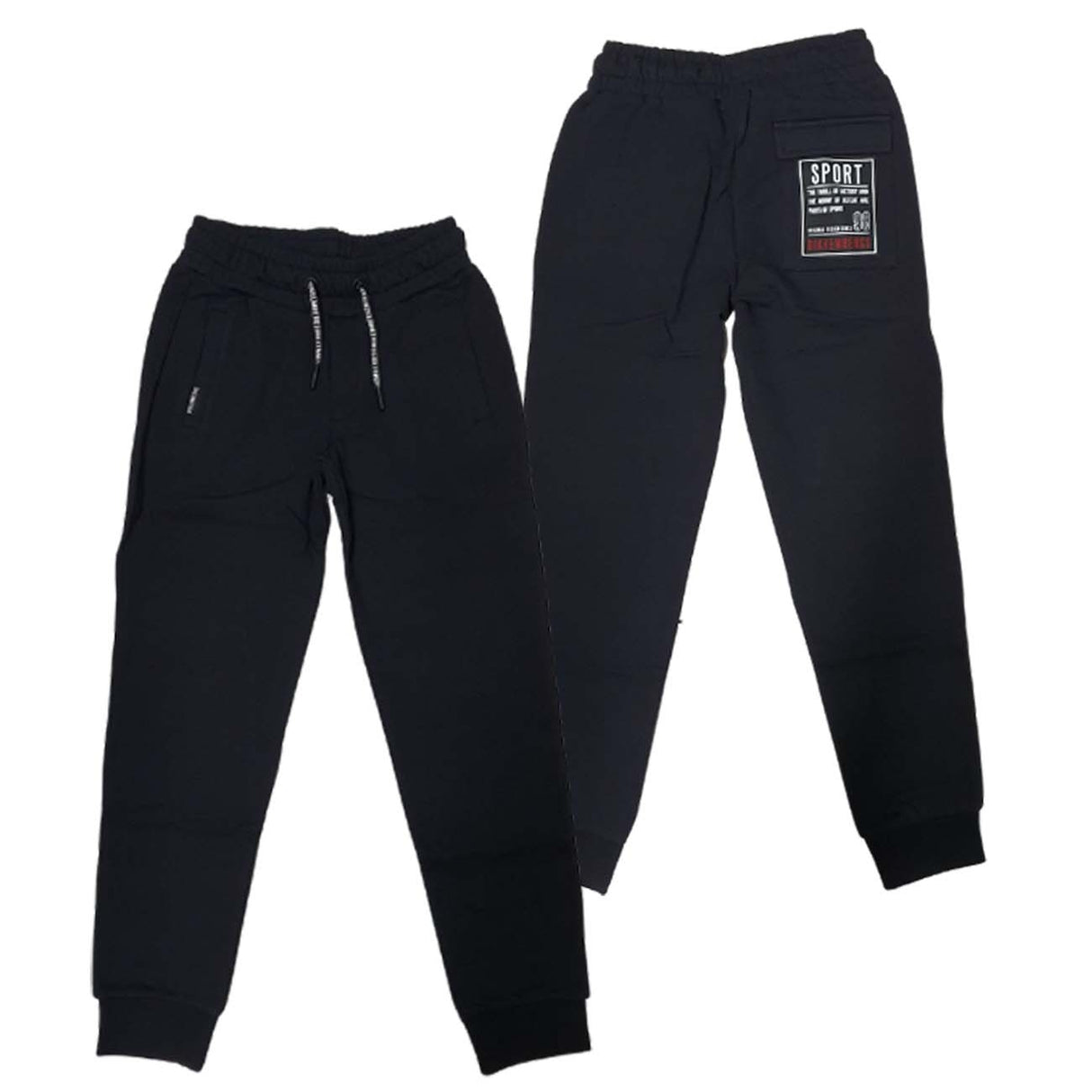 PANTALONE RAGAZZI BIKKEMBERGS BK0474 COTONE FELPATO