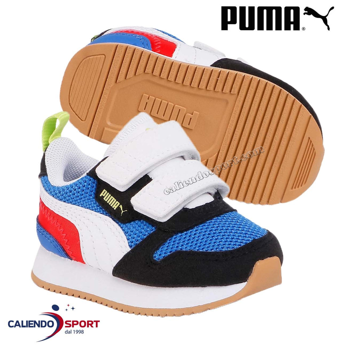 SCARPA BAMBINO PUMA 373618 03 R78 STRAPPO