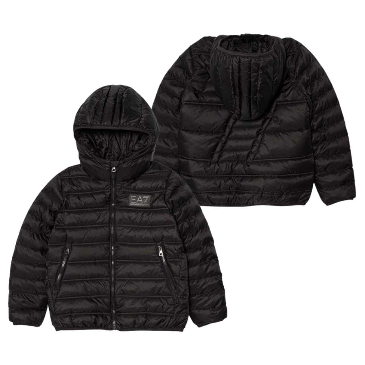 GIUBBOTTO RAGAZI EA7 I23 6RBB03 BN5ZZ 1200 NERO