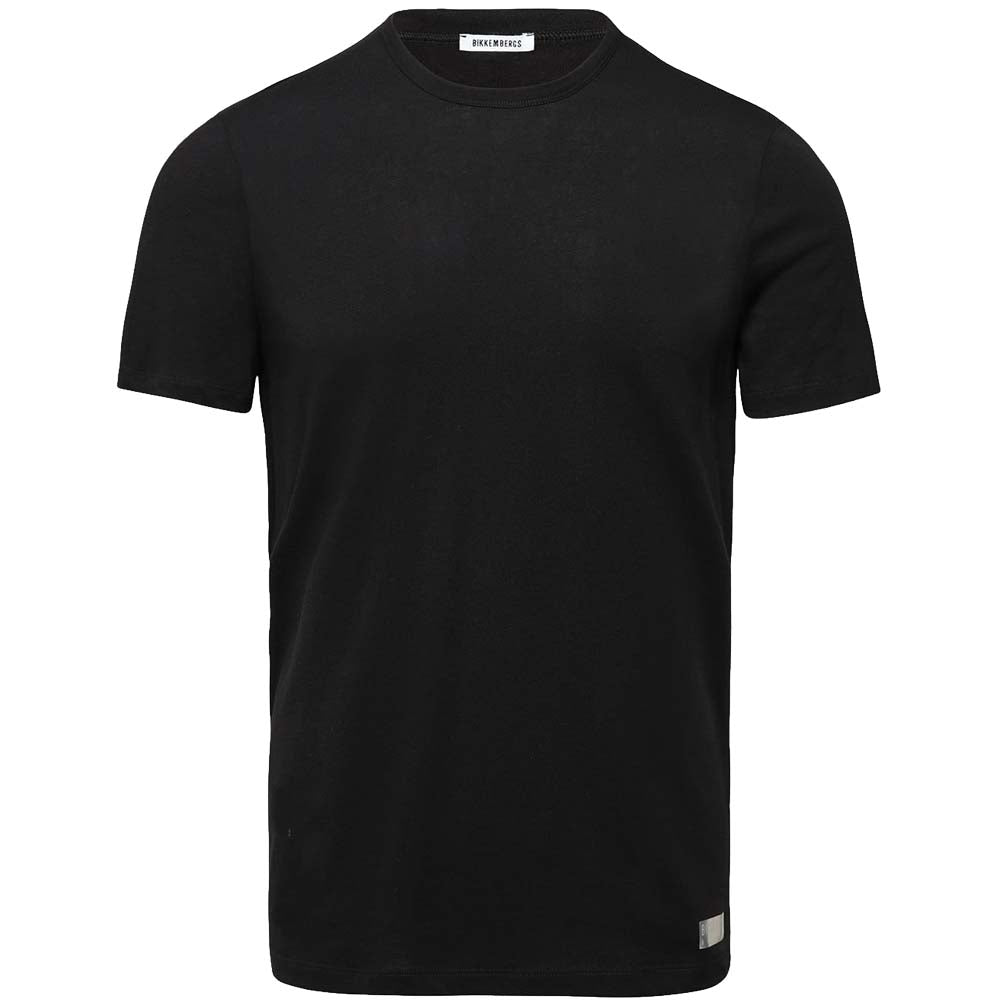 T-SHIRT BIKKEMBERGS VBKB04877 BANDE DE LOGO EN COTON