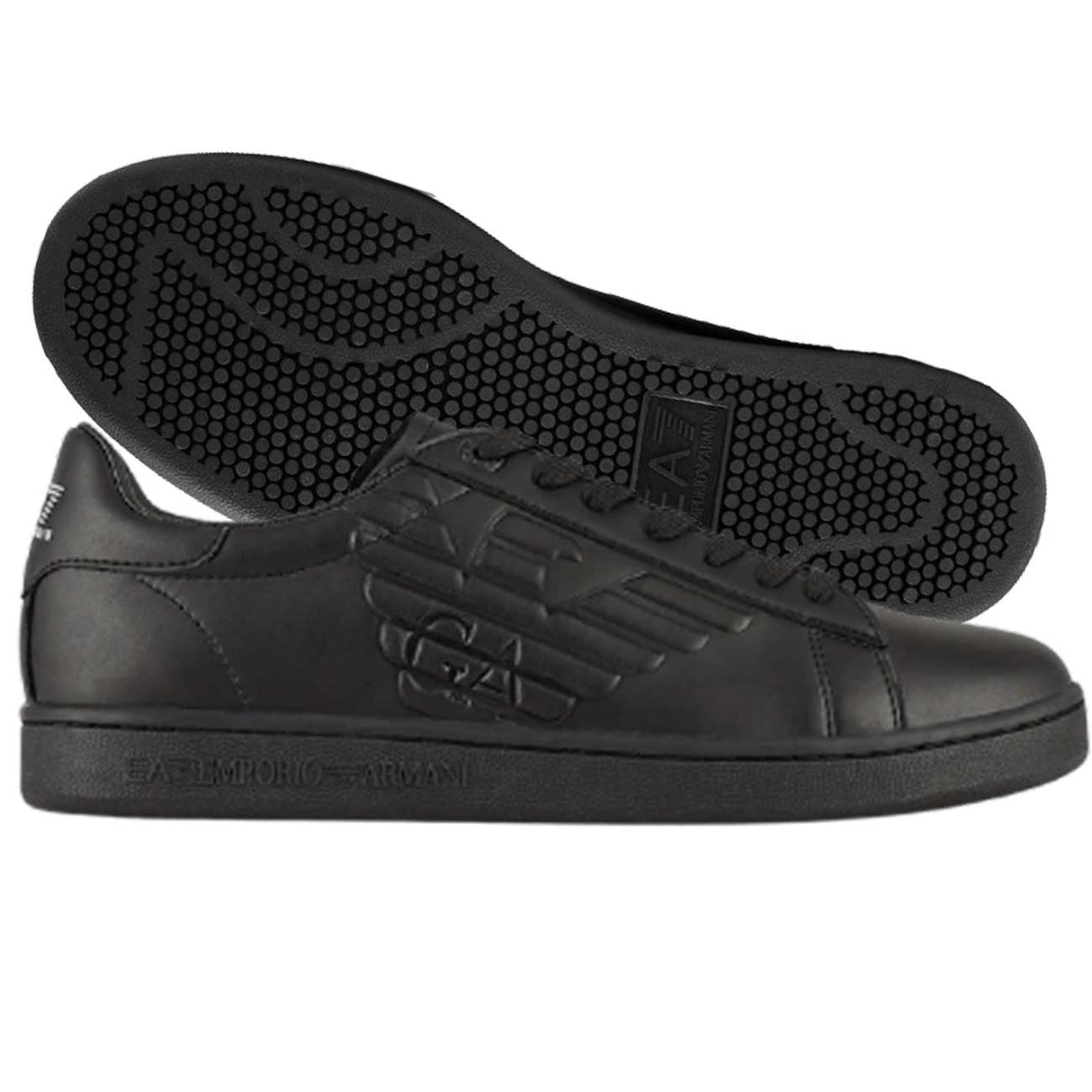 CHAUSSURES ARMANI EA7 X8X001 A083 CLASSIC LOGO NOIRES